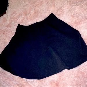 Black circle skirt